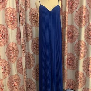 Maxi Blue Dress - Express